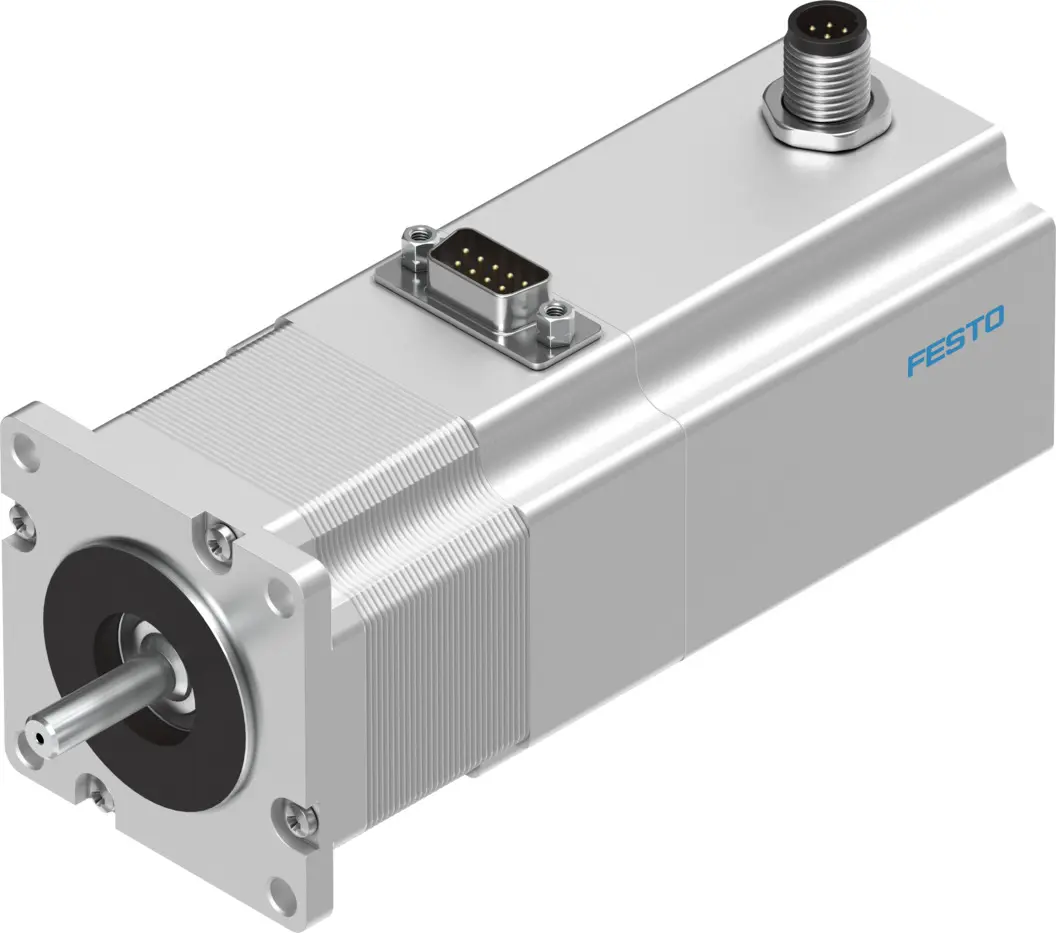 Produktfoto 1 von Festo EMMS Hybrid 1.8 ° Schrittmotor 48 V / 5 A 0.8 Nm Wellen-Ø 6.35 mm