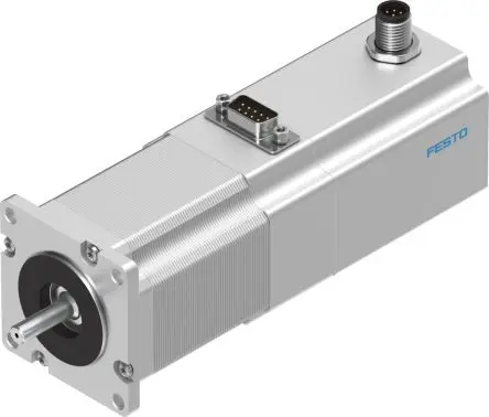Produktfoto 1 von Festo EMMS-ST Hybrid 1.8 ° Schrittmotor 48V / 5A 1.4Nm Wellen-Ø 6.35 mm