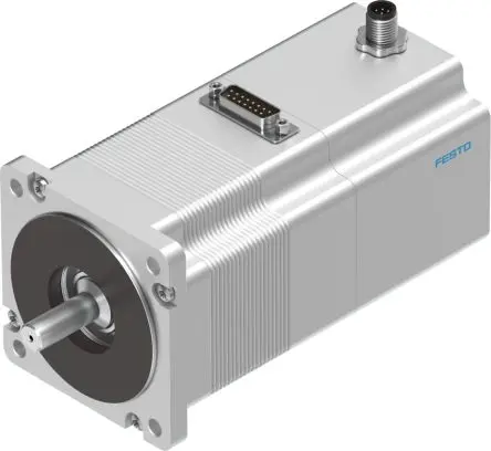 Produktfoto 1 von Festo EMMS-ST Hybrid 1.8 ° Schrittmotor 48V / 9.5A 2.5Nm Wellen-Ø 11 mm