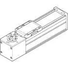 Produktfoto 1 von Festo 300 mm ELGC-TB 8062787 Elektrischer Linearantrieb 1500mm/s, IP40