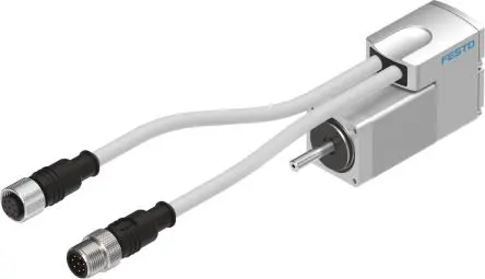 Festo EMMS-ST Hybrid 1.8 ° Schrittmotor 48V / 1.4A 0.09Nm Wellen-Ø 5 mm