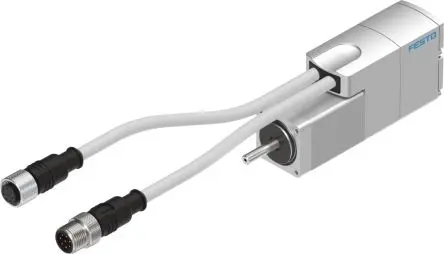 Produktfoto 1 von Festo EMMS-ST Hybrid 1.8 ° Schrittmotor 48V / 1.4A 0.09Nm Wellen-Ø 5 mm