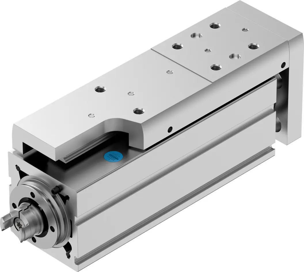 Produktfoto 1 von Festo EGSC-BS 8048302 Elektrischer Linearantrieb 75mm Hub, 600mm/s, 12kg Last. 1314N max. Kraft, IP40