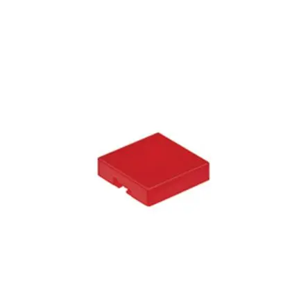 Produktfoto 1 von NKK Switches Drucktastenkappe Rot für Leuchtdrucktaster Serie UB