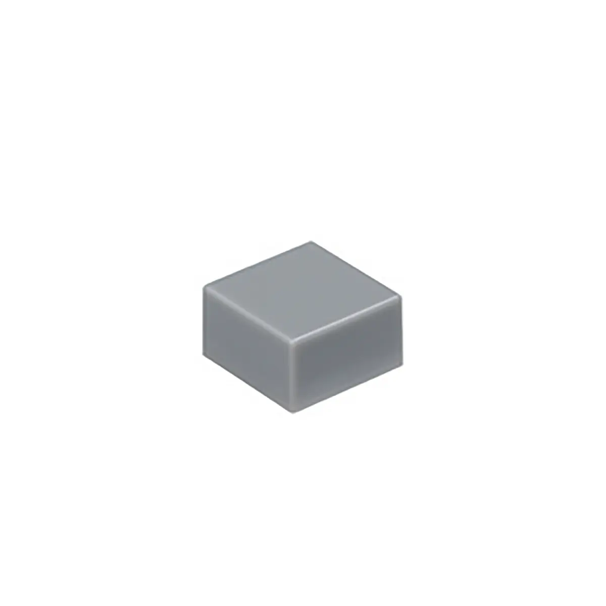 Produktfoto 1 von NKK Switches Drucktastenkappe Grau für Druckschalter Serie JB