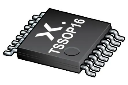 Produktfoto 1 von Nexperia Multiplexer, 16-Pin 3, TSSOP, CMOS Multiplexer, 5.5V- bipolar, 4.5 V- bipolar