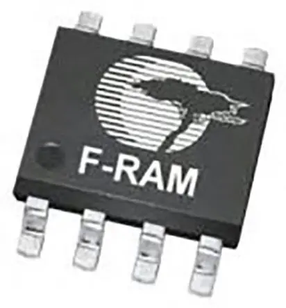 Produktfoto 1 von Infineon FRAM 64 kB, 8K x 8 bit 3000 ns Oberfläche SOIC 8-Pin