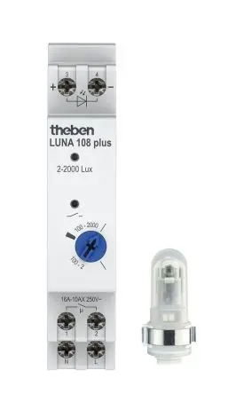 Produktfoto 1 von Theben Timer-Lichtschalter, 1-Kanal 230V ac, Schraube
