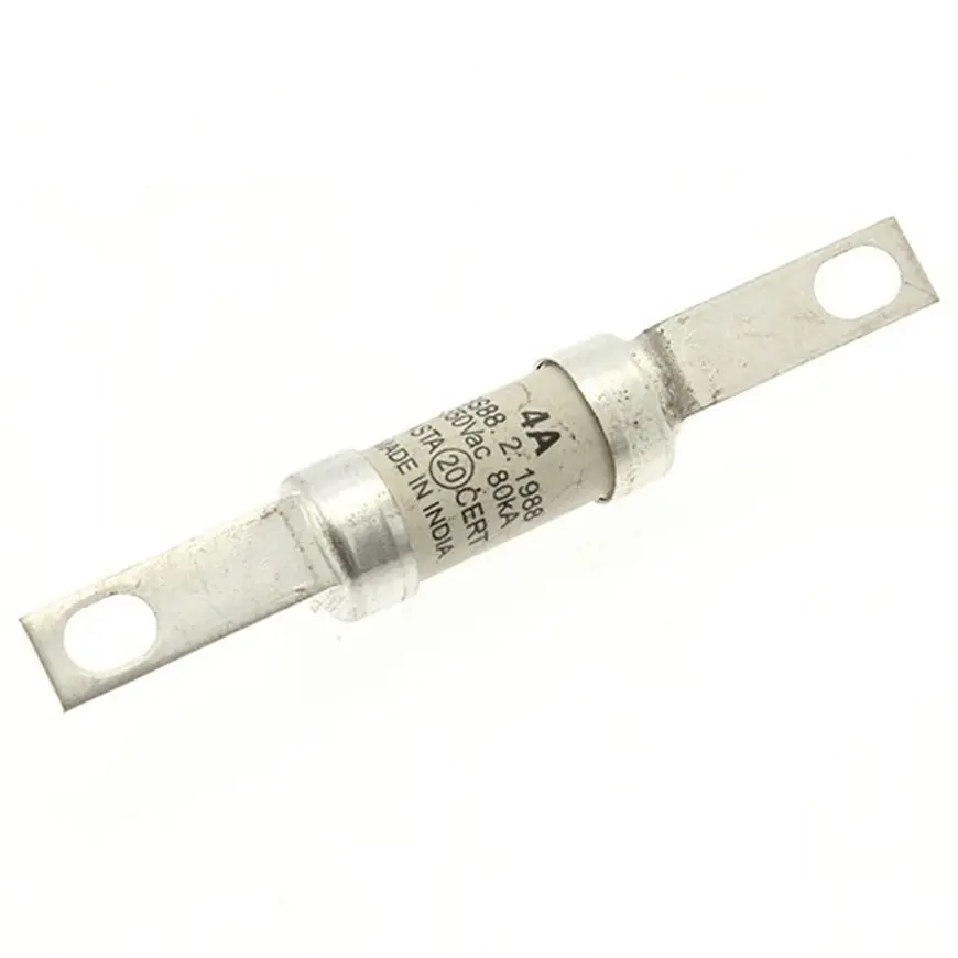 Produktfoto 1 von Eaton Bussmann Sicherung mit Schraublaschen A2, 550V ac / 4A, gG BS88, IEC 60269, Lochabstand 73mm