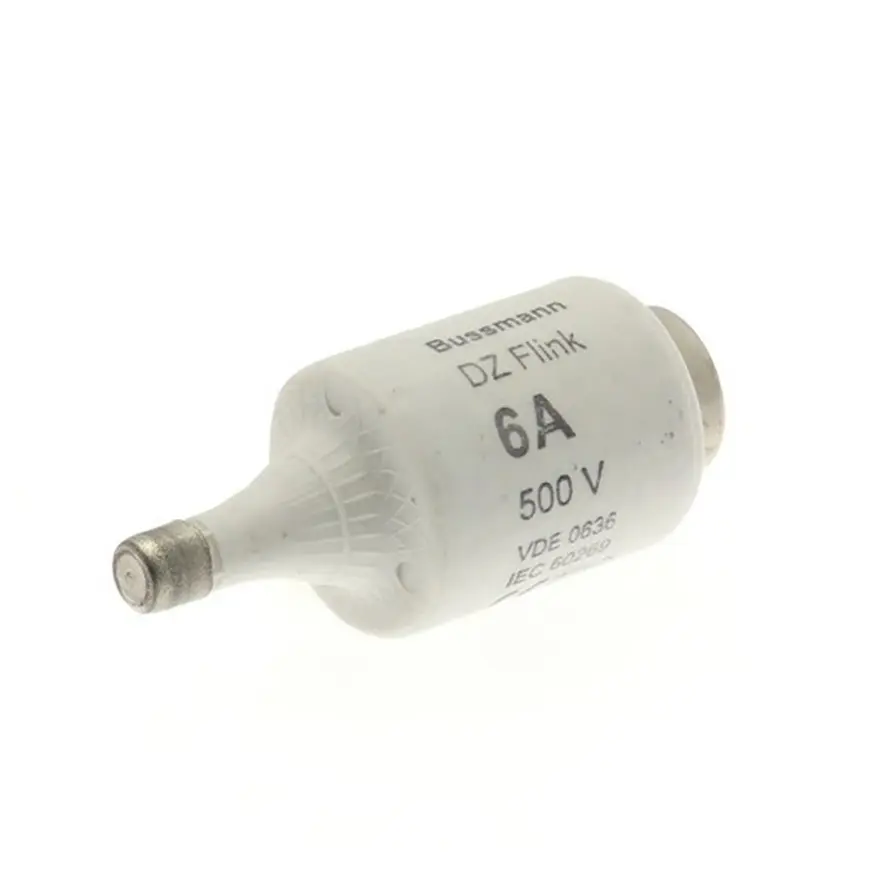 Produktfoto 1 von Eaton D-Sicherung, Typ D2, 6 A, 500 V, 50 kA, E27 Gewinde