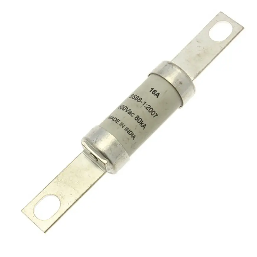 Produktfoto 1 von Eaton Bussmann Sicherung mit Schraublaschen, 250 V dc, 550V ac / 16A, gG BS88, IEC 60269, Lochabstand 111.5mm