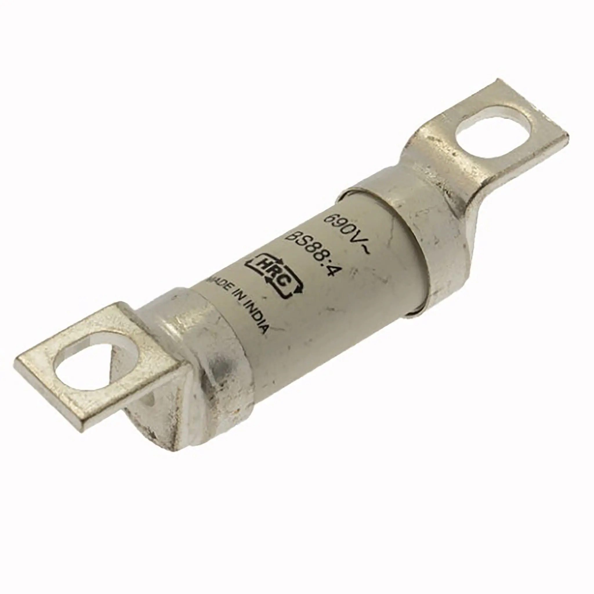 Eaton Bussmann Sicherung mit Schraublaschen, 500 V dc, 690V ac / 12A F, aR BS88, IEC 60269, Lochabstand 63.5mm