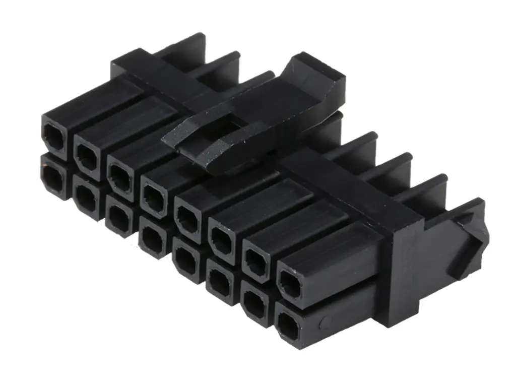 Produktfoto 1 von Molex Micro-Fit Stecker Steckverbindergehäuse 3 mm, 16-polig / 2-reihig Gerade, Kabel für Micro-Fit TPA 172953,