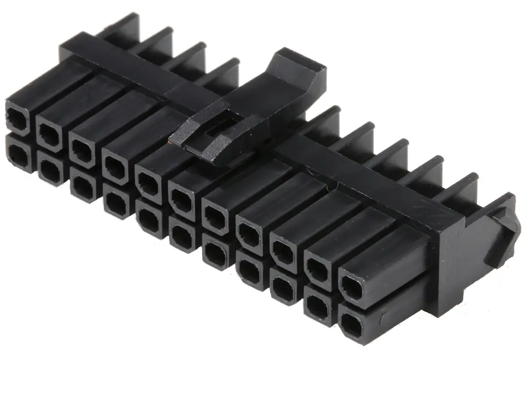 Produktfoto 1 von Molex Micro-Fit Stecker Steckverbindergehäuse 3 mm, 22-polig / 2-reihig Gerade, Kabel für Micro-Fit TPA 172953,