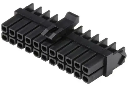Produktfoto 1 von Molex Micro-Fit Stecker Steckverbindergehäuse 3 mm, 22-polig / 2-reihig Gerade, Kabel für Micro-Fit TPA 172953,