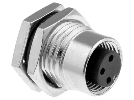 Produktfoto 1 von Amphenol Industrial SL7001 15.3 mm M12 Rundsteckverbinder Stecker 3-polig Stecker 4A Kabel IP67