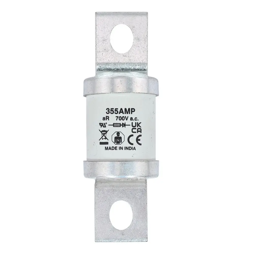 Eaton Bussmann Sicherung UK-Norm MMT, 690 V, 700 V / 355A T, aR BS88, IEC 60269, Lochabstand 85mm