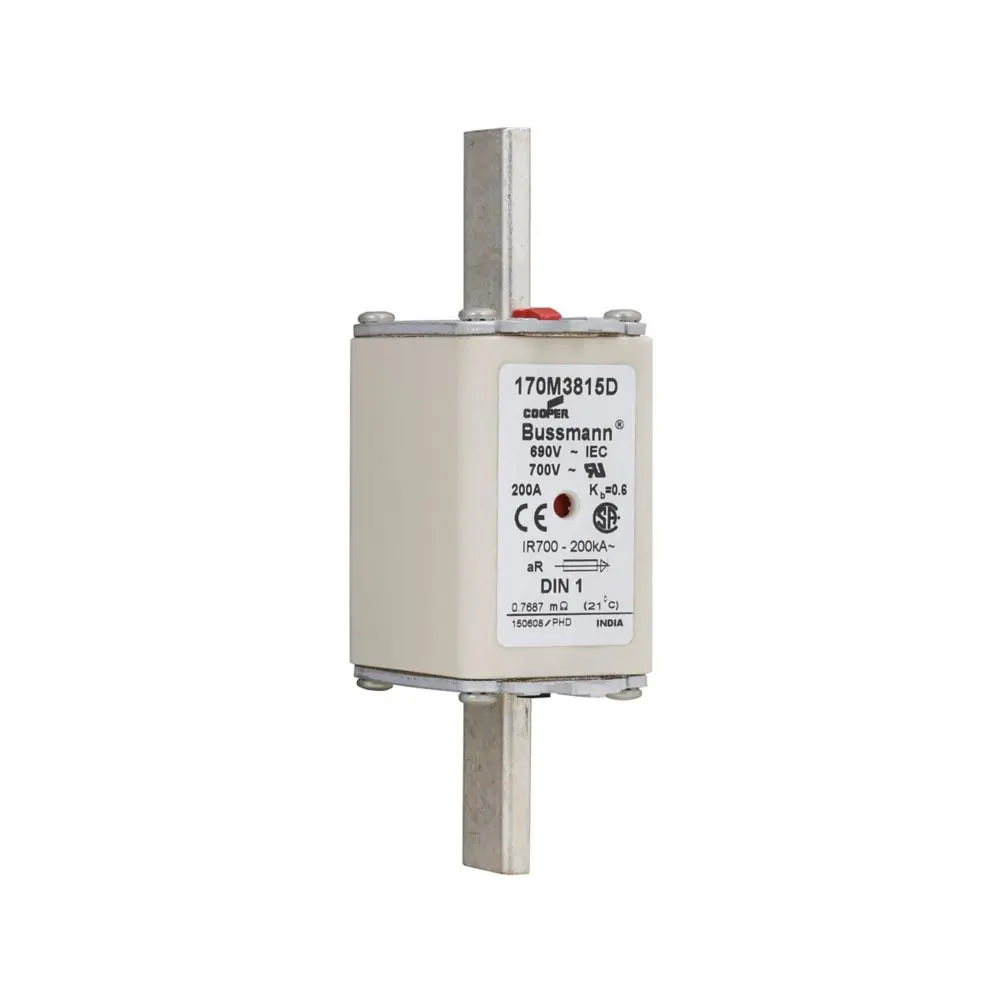 Produktfoto 1 von Eaton Bussmann Sicherungseinsatz NH1, 690V / 200A, aR CE, CSA, IEC 60269, UL