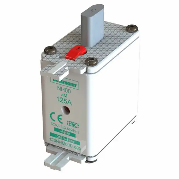 Produktfoto 1 von Eaton Bussmann Sicherungseinsatz NH00, 690V ac / 100A, aM