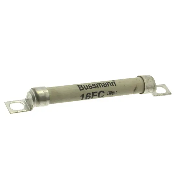 Produktfoto 1 von Eaton Bussmann Sicherung mit Schraublaschen 9 x 73mm, 690V ac / 16A F, aR BS 88, IEC 60269, Lochabstand 64.3mm