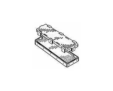 Produktfoto 1 von Amphenol Communications Solutions IC-Buchse SMD-Gehäuse Oberfläche Prototypbuchse 1.27 mm Raster 400-polig 8-reihig