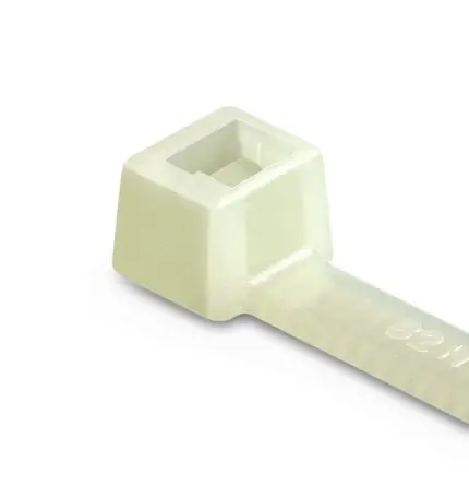 Produktfoto 1 von HellermannTyton T Nylon 6.6 Kabelbinder Kabelbinder Natur 2.5mm x 100 mm
