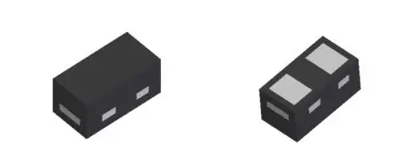 Produktfoto 1 von DiodesZetex AEC-Q101 1 TVS-Diode Bidirektional Einfach 96 W 3.8 V min., 2-Pin, Oberfläche 3.3 V max X3-DFN