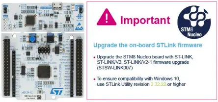 Produktfoto 1 von STMicroelectronics STM8 Nucleo-64 MCU, Entwicklungsboard Entwicklungstool Microcontroller MCU STM STM8L152R8