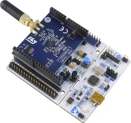 Produktfoto 1 von STMicroelectronics Transceiver-Entwicklungskit auf Basis von S2-LP Entwicklungstool Kommunikation und Drahtlos STM32L0