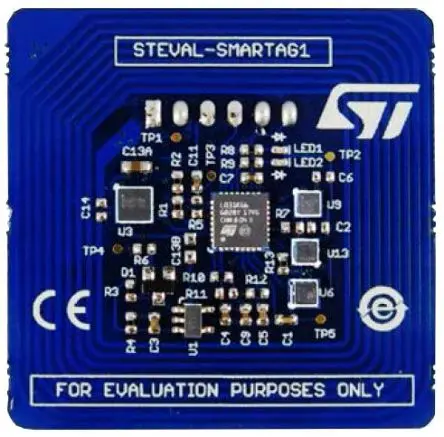 Produktfoto 1 von STMicroelectronics Entwicklungstool Kommunikation und Drahtlos STLQ015, HTS221, ST25DV64K, LIS2DW12, LPS22HB