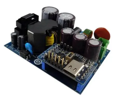 Produktfoto 1 von STMicroelectronics 45 W USB Typ C Power Delivery Adapter Entwicklungstool Kommunikation und Drahtlos STUSB1602A, STCH03,