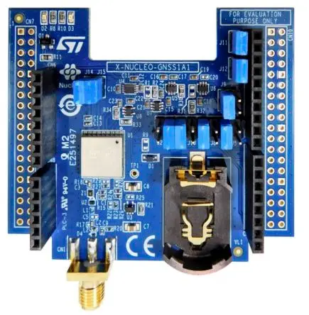 Produktfoto 1 von STMicroelectronics GNSS-Erweiterungskarte auf Basis des Teseo-LIV3F-Moduls für STM32 Nucleo Entwicklungstool