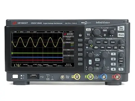 Produktfoto 1 von Keysight Technologies Oszilloskop-Software, Bandbreiten-Upgrade für Oszilloskope DSOX1204A, Oszilloskope DSOX1204G