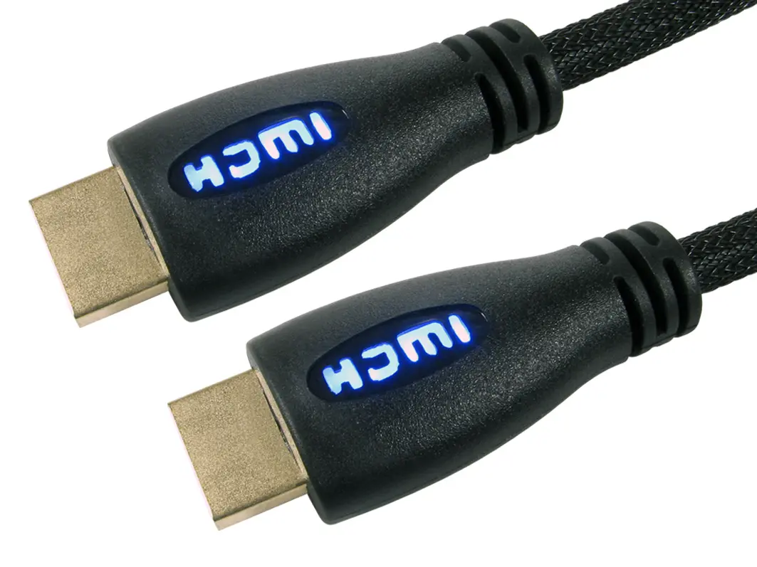 Produktfoto 1 von RS PRO HDMI-Kabel A HDMI Stecker B HDMI Stecker 4K max., 5m, Schwarz