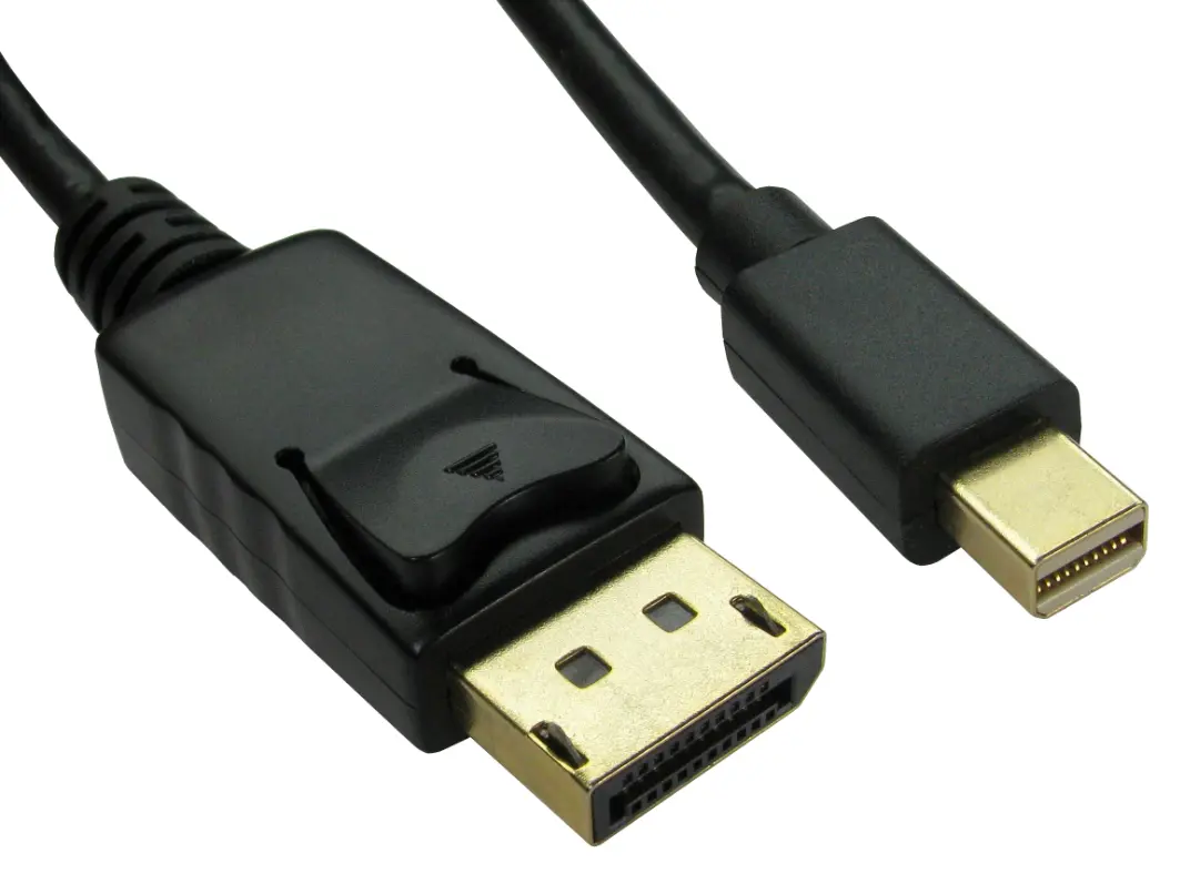 Produktfoto 1 von RS PRO, Stecker DisplayPort-Kabel A Mini-DisplayPort B DisplayPort - Stecker, 3 m Polyvinylchlorid