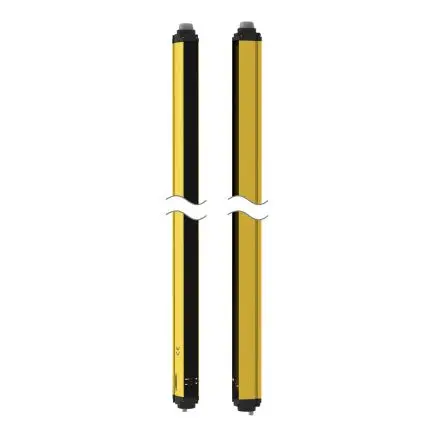 Produktfoto 1 von Banner SGS Lichtvorhang Strahlabstand 400 mm Impulsgeber Typ e Typ 4 3-Strahl, Schutzhöhe 1200 mm