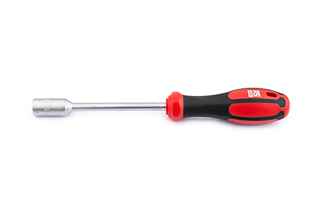 Produktfoto 1 von RS PRO 1/4 in Sechskant Steckschlüssel-Handgriff, Länge 225 mm / Klinge 125 mm