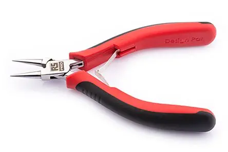 Produktfoto 1 von RS PRO Rundzange / Backen 22mm Innen- 130mm Schließer (NO)