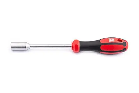 Produktfoto 1 von RS PRO 5 mm Sechskant Steckschlüssel-Handgriff Schließer (NO), Länge 225mm / Klinge 125 mm