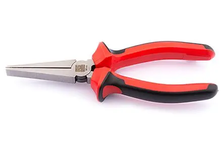 Produktfoto 1 von RS PRO Flachzange / Backen 50mm Flache Spitze 160 mm