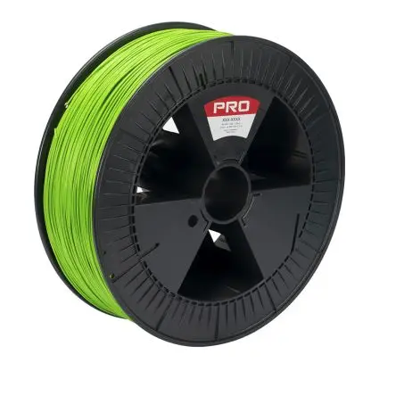 Produktfoto 1 von RS PRO PLA 3D-Drucker Filament zur Verwendung mit Gängige Desktop-3D-Drucker, Grün, 1.75 mm, Fused Deposition Modelling