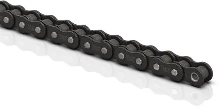Produktfoto 1 von Tsubaki RS08B 08B-1 Carbonstahl 1 Rollenkette ISO 606 (DIN 8187), Teilung 12.7 mm, Länge 5 m, Länge 18.6 mm