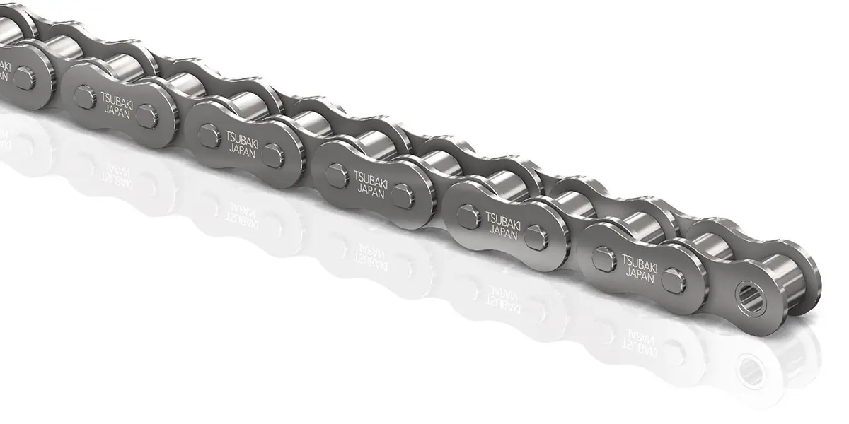 Produktfoto 1 von Tsubaki SS 16B-1 Edelstahl 1 Rollenkette ISO 606 (DIN 8187), Teilung 25.4 mm, Länge 5 m, Länge 43.7 mm