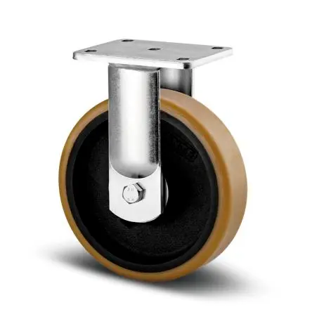 Produktfoto 1 von Tente Feststehend Rolle, Rad ø 200 mm, 2000 kg, Ges H. 245 mm, Rad B. 50 mm