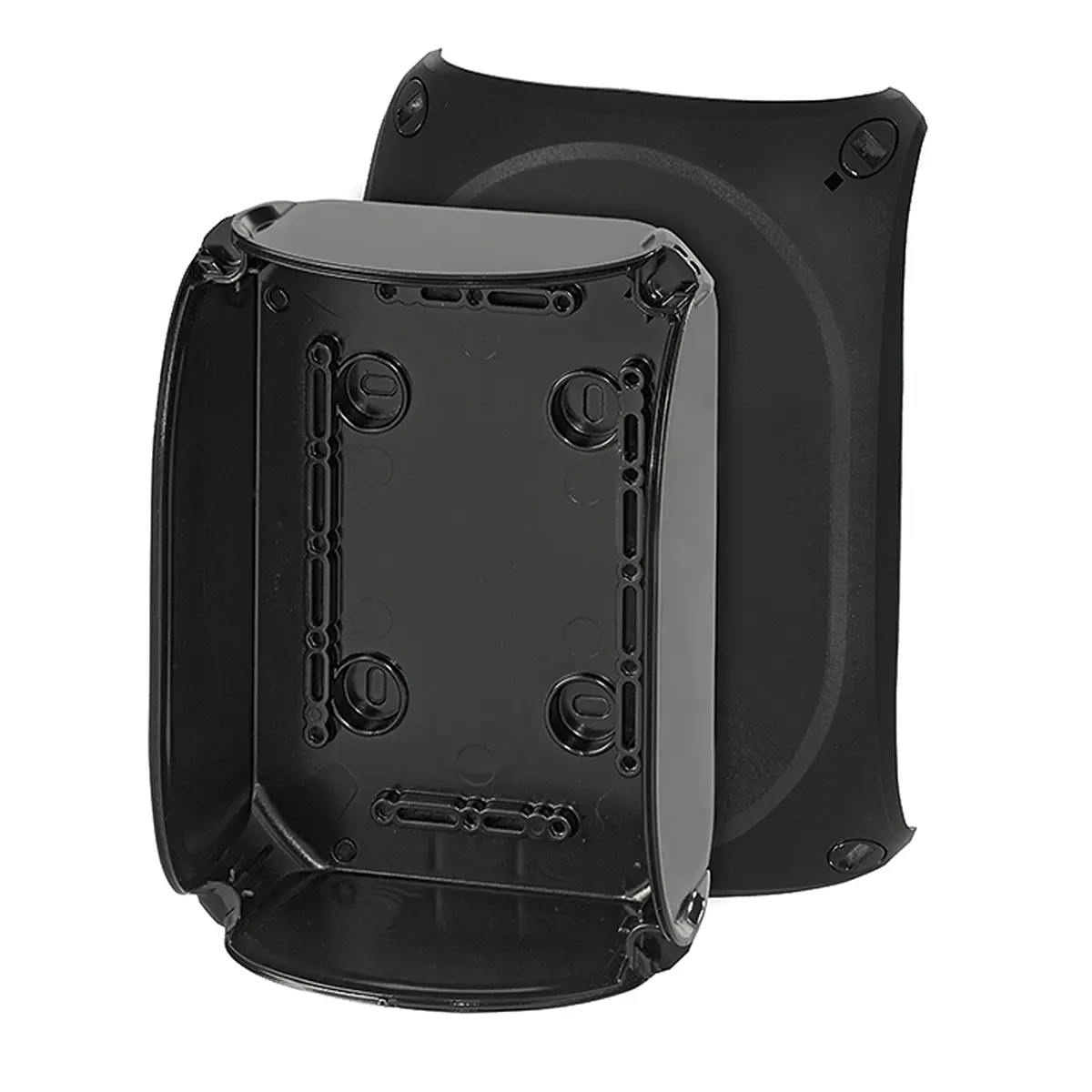 Produktfoto 1 von HENSEL KF 1000 C Polycarbonat Abzweigdose Schwarz RAL 9011 IP69, IP66, IP40 Breite 180 mm Höhe 130 mm Länge 130 mm