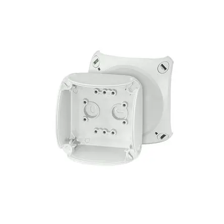 Produktfoto 1 von HENSEL KF 0200 H Polycarbonat Abzweigdose Grau RAL 7035 IP66, IP67, IP69 Breite 93mm Höhe 93 mm Länge 93 mm