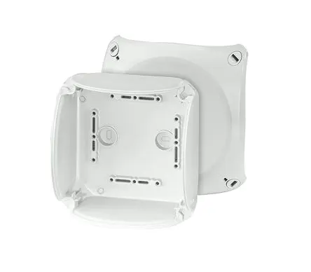 Produktfoto 1 von HENSEL KF 0600 H Polycarbonat Abzweigdose Grau IP67, IP66 Breite 77mm Höhe 130 mm Länge 130 mm