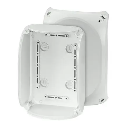 Produktfoto 1 von HENSEL KF 1000 H Polycarbonat Abzweigdose Grau RAL 7035 IP69, IP67, IP66 Breite 180mm Höhe 130 mm Länge 130 mm