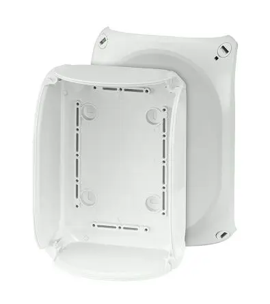 Produktfoto 1 von HENSEL KF 1600 H Polycarbonat Abzweigdose Grau RAL 7035 IP67, IP69, IP66 DNV GL Breite 210mm Höhe 155 mm Länge 155 mm