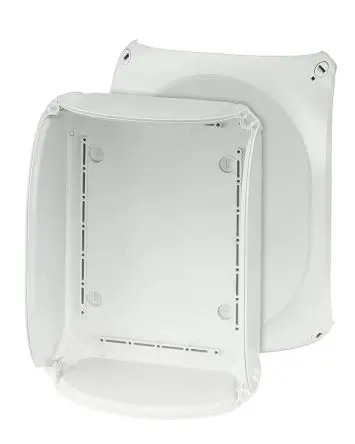 Produktfoto 1 von HENSEL KF 3500 H Polycarbonat Abzweigdose Grau RAL 7035 IP67, IP69, IP66 Breite 295mm Höhe 225 mm Länge 225 mm